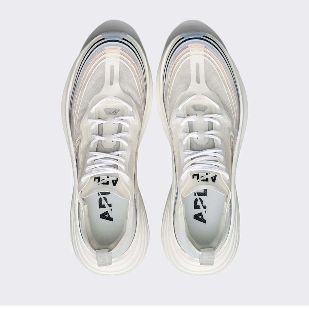 Women’s APL streamline size 7 great condition retail $320 white/clear/black - Picture 4 of 7